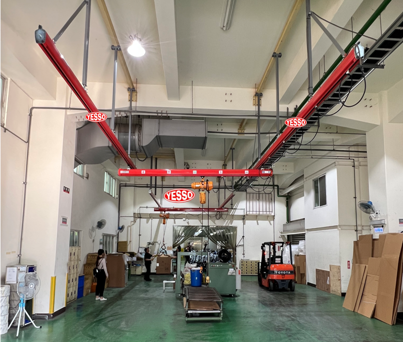 KBK 組合式鋼製輕型軌道天車系統（架空懸掛型）