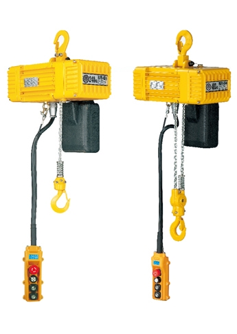 【永昇牌 Black Bear】BLFD系列 單相永磁無刷雙速電動鏈條吊車 (110V/220V 慢速無段可調)