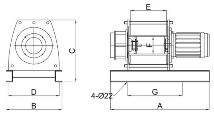 SC-4020 高揚程電動捲揚機|2噸(2000公斤)