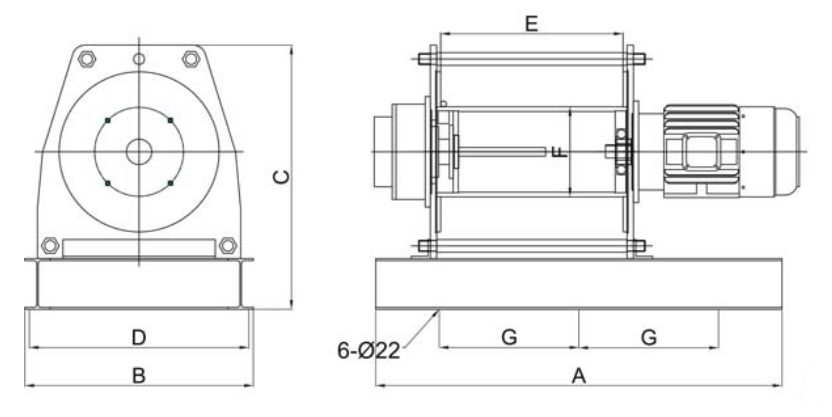 SC-10050 高揚程電動捲揚機|5噸(5000公斤)